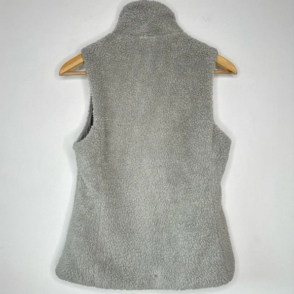 Patagonia Los Gatos Deep Fleece Light Gray Vest Size S - Picture 11 of 14